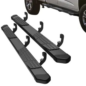 8082-cv191-mb Ausum Motor For 19-24 Silverado/sierra 1500 Crew Cab 6.4ftft Running Boards Side Step Nerf Bar