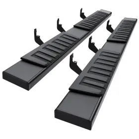 8138-cv156-mb Ausum Motor For 2015-2022 Gmc Canyon Chevy Colorado Crew Cab 6 Inch Running Boards Nerf Bars Bk