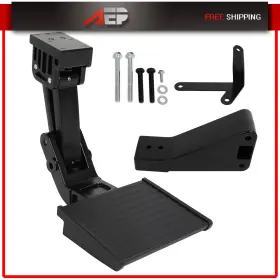 Auto183100ppy Auto Engineparts Fits 2014-2018 Dodge Ram 2500 Pickup Truck Rear Retractable Bumper Side Bed Step
