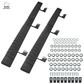 Aup3154146 Auto-perfectparts 6 Inch Running Boards Side Steps Black For Toyota Tacoma Double Cab 2005-2023