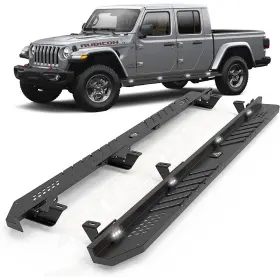 Wsajt02c103-bx Autofree-offroad Running Board Side Step For 2019-2025 Jeep Gladiator Jt Nerfbar Rock Slider