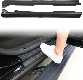 Bec2128 Autoholic Rocker Panel Cover Fit For 2014-2018 Chevy Silverado Gmc Sierra 1500 Double Cab
