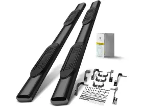 15qrtp Autopart Premium Driver Passenger Nerf Bars Fits Ram 1500 2011-2018 Crew Cab Pickup