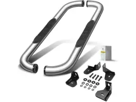 15rgvy Autopart Premium Driver Passenger Sidebar Nerf Bars Fits Sierra 1500 Limited 2022 Pro 15rgv