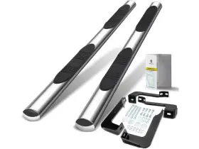 67jhxc Autopart Premium Driver Passenger Sidebar Nerf Bars Fits Escalade Esv 2003-2014