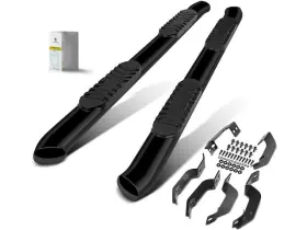 82frpy Autopart Premium Driver Passenger Sidebar Nerf Bars Fits Tundra 2007-2021