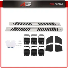Auto17723601ppy Autopuppy Nerf Bars For 2015-2024 2023 Ford F-150 Super Crew Cab Running Boards Side Steps