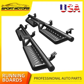 Autosaver88 197839905030 Drop Step Bars For 2005-2023 Toyota Tacoma Double Cab Running Boards Two-stair