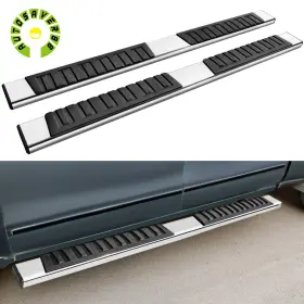 A02ss0114 Autosaver88 Running Boards For 2007-2018 Silverado/sierra 1500 Double Cab 6 Inch Side Step Bars