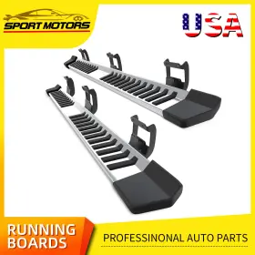 Beyshn8pjx Autosaver88 Running Board For 2015-2024 Ford F150 F250 F350 Super Crew Cab 6 Inch Side Step Bars