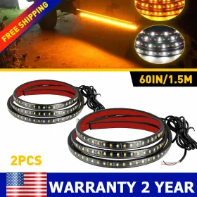 Tbdt-wy-1.5m Auxito 60 Inch 2pcs Running Drl Board Led Side Step Strip Lights For Bar Ram 1500 2500 3500