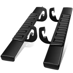 Step-04 Bezt 6 Inch Side Step Nerf Bar Running Board For 07-18 Silverado Sierra 1500 Regular Cab