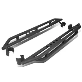 Step-108 Bezt 7 Inch Pair Side Step Nerf Bar Running Board Rocker Guard For 07-18 Wrangler Jk 4dr