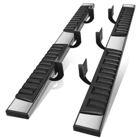 Step-12 Bezt 6 Inch Side Step Nerf Bar Running Board For 99-16 Ford F250 F350 F450 Super Crew Cab