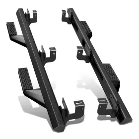 Step-139 Bezt 3.35 Inch Side Arm Step Nerf Bar Running Boards For 2018-2024 Jeep Wrangler Jl 4dr