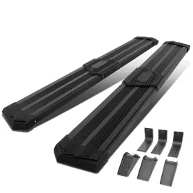 Step-168 Bezt For 2009-2020 Dodge Ram Crew Cab 10 Inch Black Pleated Step Bar Running Boards