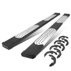 Step-180 Bezt Running Boards Fits 19-22 Silverado Sierra Crew Cab 6.5 Inch Wide Side Step Bar