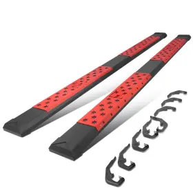 Step-181 Bezt Running Boards Fit 2007-2019 Silverado Sierra Crew Cab 6 Inch Wide Side Step Bars