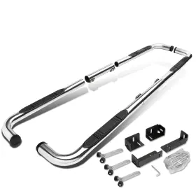 Step-61 Bezt Chrome 3 Inch Side Step Bar Running Boards For 99-16 Silverado Sierra Ext/crew Cab Step-61 Bezt Chrome 3 Inch Side Step Bar Running Boards For 99-16 Silverado Sierra Ext/crew Cab