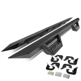 Step-71 Bezt For 07-19 Silverado Sierra Crew Cab Steel 3 Inch Drop Side Step Bar Running Board