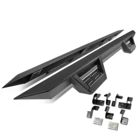 Step-73 Bezt Fit 09-20 Ram 1500 Crew Cab Steel Rock Rail Nerf Bar Side Step Running Boards