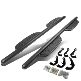Step-76 Bezt For 07-19 Silverado/sierra Extended Cab 3 Inch Black Step Bar Nerf Running Boards