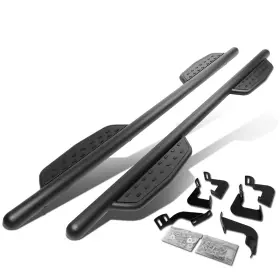 Step-83 Bezt Fit 07-20 Tundra Crewmax Cab 3 Inch Matte Black Side Step Bar Nerf Running Boards Step-83 Bezt Fit 07-20 Tundra Crewmax Cab 3 Inch Matte Black Side Step Bar Nerf Running Boards