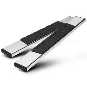 Sy-stb-006-ch Bezt 6 Inch Side Step Nerf Bar For 2019-2022 Silverado/sierra 1500/3500hd Reg Cab Chromed