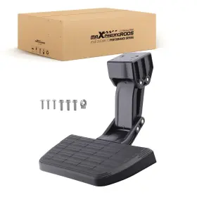 75326-01a Bfo 9t42dl Crew Cab Step For Jeep Gladiator Jt 2020-2023 Spring Loaded Black