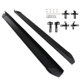 Fa56hy Bfo 2pcs Aluminum Running Board For Honda Crv 2023-2026 Side Step Black Left Right