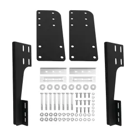 K9xefd Bfo Rear Step Running Board Brackets Kit For Mercedes-benz Sprinter 1500 2500 07-up