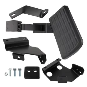 S7umed Bfo Rear Bumper Step Pad For Chevrolet Silverado 1500 2019-2023 Aluminum