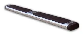 396876 Big Country Truck Accessories Widesider Sidebar 6 Inch Stainless 87 Long Platinum