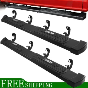 15355w6-blk-8 Binary Star Running Board Fit 2015-2026 Colorado/canyon Crew Cab 6 Inch W Blk Side Protective
