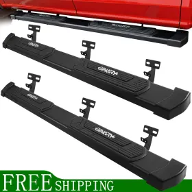 20375w6-blk Binary Star Running Board Fit 09-18 Dodge Ram 1500 Crew Cab Classic 6 Inch W Blk Side Protective