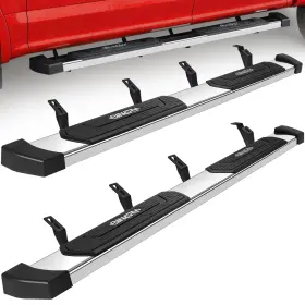 95835w6-ss-8 Binary Star Truck Side Step Fit 24-26 Toyota Tacoma Double/crew Cab Running Board W S/s Bar