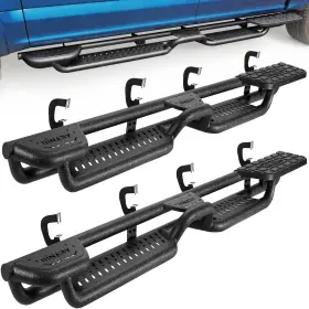 Bx3kq15655 Binary Star For 2007-2018 Silverado/sierra Crew Cab Tri-raised Step Truck Drop Running Board