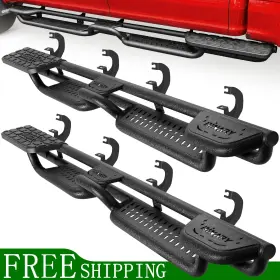 Bx3kq15835 Binary Star For 19-26 Silverado/ Sierra 1500 Crew Cab Running Boards Bed Access Side Steps