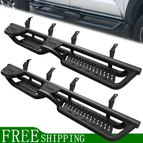 Bxkq95835-42 Binary Star Black Drop Steps For 24-26 Toyota Tacoma Double/crew Cab 4step Bar Running Board