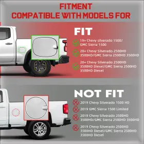 Bxwq15835-bs-ne Binary Star Running Boards Fit 2019-2025 Chevy Silverado 1500 Crew Cab 3tube Drop Down Step #3
