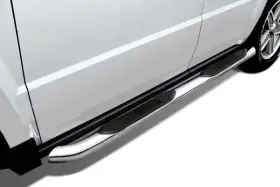 9b080205ss Black Horse - 3 Inch Polished Round Side Steps #2