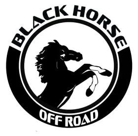 Black Horse Off Road 842766121113 Vo-jpgc Vortex Running Boards Aluminum/black 2 Pieces