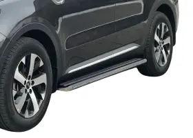 Ex-t167 Black Horse Off Road Exceed Running Boards For 25 Toyota 4runner