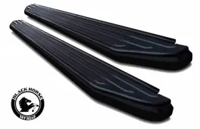 Pr-f576bk Black Horse Off Road Pr F576bk Aluminum Peerless Running Boards