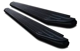Pr-w2076bk Black Horse Off Road Running Boards Aluminum 2 Pieces