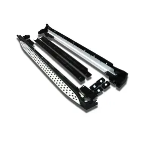 Rmw167 Black Horse Off Road Aluminum 2 Pieces Running Board