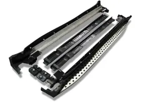 Rmwx253 Black Horse Off Road For 18-c Mercedes Glc350e Oem Replica Running Boards