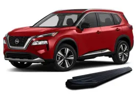 Pr-n169bk Black Horse Offroad Peerless Running Boards