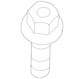 07-14-7-192-142 Bmw Genuine Step Pad Screw