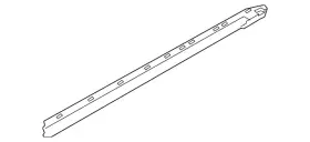 51-77-7-294-384 Bmw Genuine Support Plate